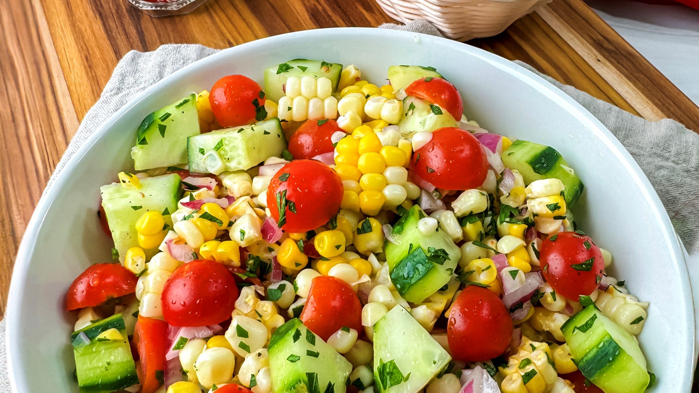 Crunchy, tangy corn salad tastes like summer in a bowl | Chula King