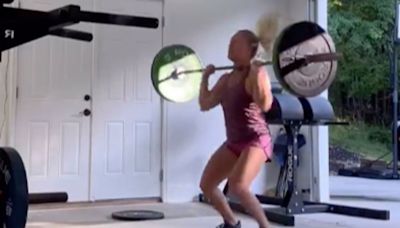 Marjorie Taylor Greene claps back at Crockett with workout video: ‘My body is built and strong’