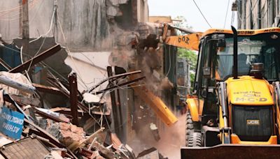 Key accused in Bareilly shootout surrenders as bulldozers start razing his hotel