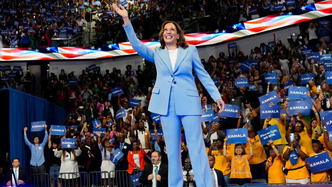 Kamala Harris will officially secure the Democratic presidential nomination Monday