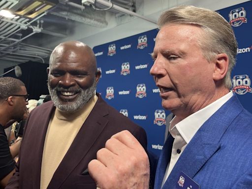 Eli Manning, Lawrence Taylor and other Giants greats swap stories at ‘A Night with Legends’ event celebrating 100th season