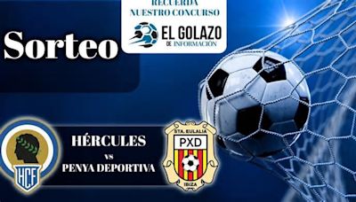 Sorteo de 5 entradas dobles para ver el Hércules - Penya Deportiva