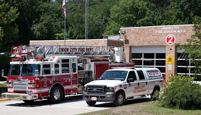 Union City firefighter hospitalized after shooting at fire station