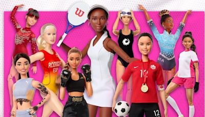 Barbie celebrates athletes around the world with role-model dolls