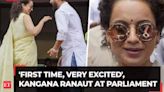 'First time, very excited', BJP MP-actor Kangana Ranaut on Lok Sabha Speaker election