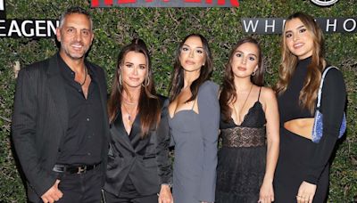 Kyle Richards says her daughters "were not very upset" when Mauricio Umansky's 'Buying Beverly Hills' was canceled