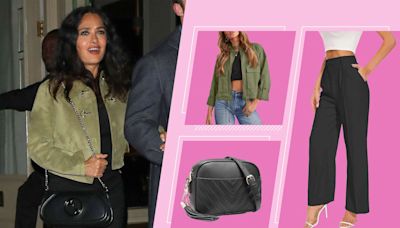 Salma Hayek’s Cropped Jacket Is Ideal for Summer Nights — and We Found Similar Styles Under $40