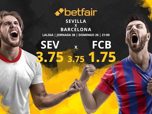 Sevilla FC vs. FC Barcelona: horario, TV, estadísticas, clasificación y pronósticos