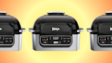 The Ninja Foodi indoor grill doubles as an air fryer — it's down to a sizzling $130