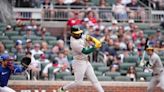 Andujar and Rooker lead Oakland outburst against Chris Sale as A’s beat scuffling Braves 11-9