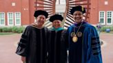 Mayor Vi Lyles speaks at Queens University commencement