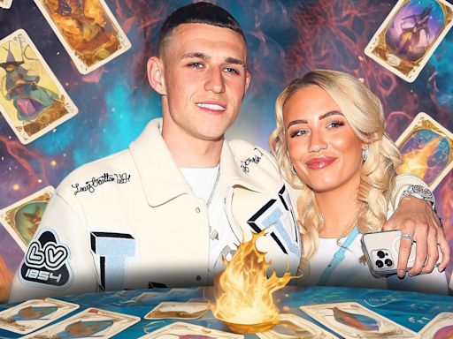 Phil Foden and his Wag visit PSYCHIC in bid to help England win Euro 2024