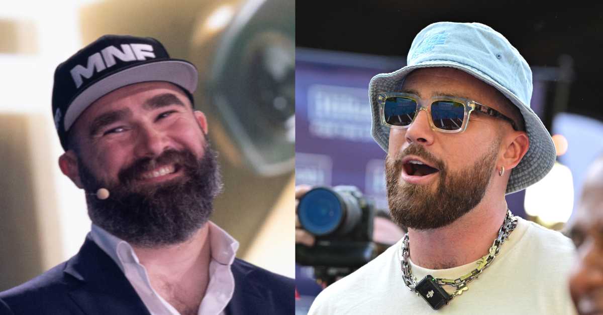 Jason Kelce Boldly Agrees With Taylor Swift Fans Mocking Travis' Style