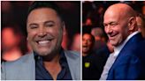 Oscar de la Hoya going to war with UFC and its boss Dana White.