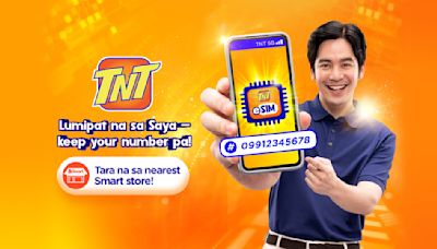 Users from any network can now switch to a TNT eSIM without changing their number