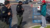 Suspect in MAGA hat arrested for shooting at New Mexico protest – live