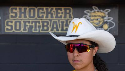 ‘Girl in the cowboy hat’: The inspirational story behind Shocker softball hype woman