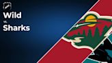 Wild vs. Sharks Player Props Betting Odds