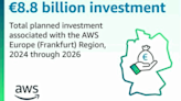 AWS擬於德國投資88億歐元、每年支持15,200份工作