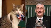 Larry the cat shares thoughts on arrival of parliament cat Attlee