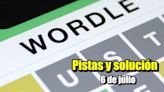 Wordle en español, científico y tildes para el reto de hoy 6 de julio: pistas y solución