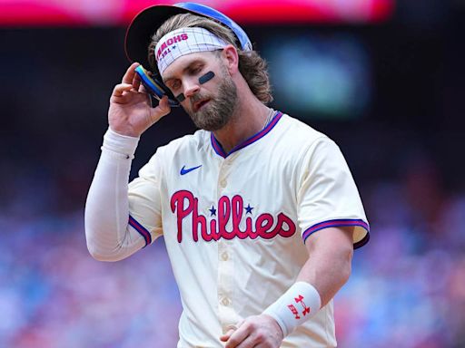 Bryce Harper's prolonged slump, pitching staff troubles among reasons for Phillies' recent slide