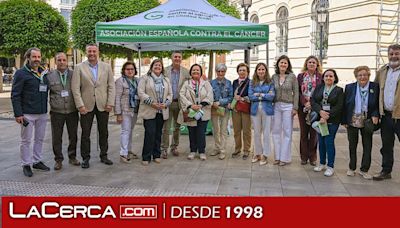 El Equipo de Gobierno de la Diputación agradece a la Asociación contra el Cáncer la labor investigadora que impulsa