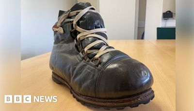 Everest summit boot made in Kettering 'still works' 71 years on
