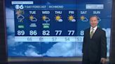 Warm & humid with more scattered storms for Memorial Day