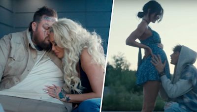 Jelly Roll and Machine Gun Kelly’s new music video shows infertility struggles, fuels Megan Fox pregnancy rumors