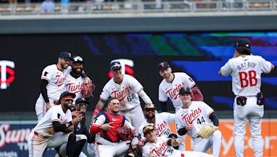 Twins add to celebratory ways as team's longest winning streak since 1991 reaches 12 games