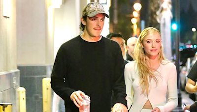 Maika Monroe & Dalton Gomez Hold Hands While Leaving ‘Longlegs’ Q&A