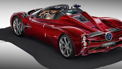 Pagani's Gorgeous, Stick-Shift Utopia Roadster Is No Heavier Than the Coupe