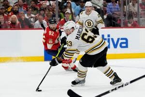 Bruins hoping Marchand can return and give team a boost in Game 4 vs Panthers