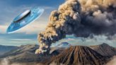 Shocked Witnesses Watch UFO Fly Directly Into Active Volcano