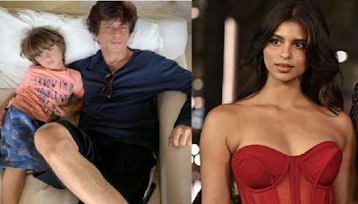 PIC: Shah Rukh Khan’s daughter Suhana Khan wishes brother AbRam on birthday; KKR fans can totally relate to caption