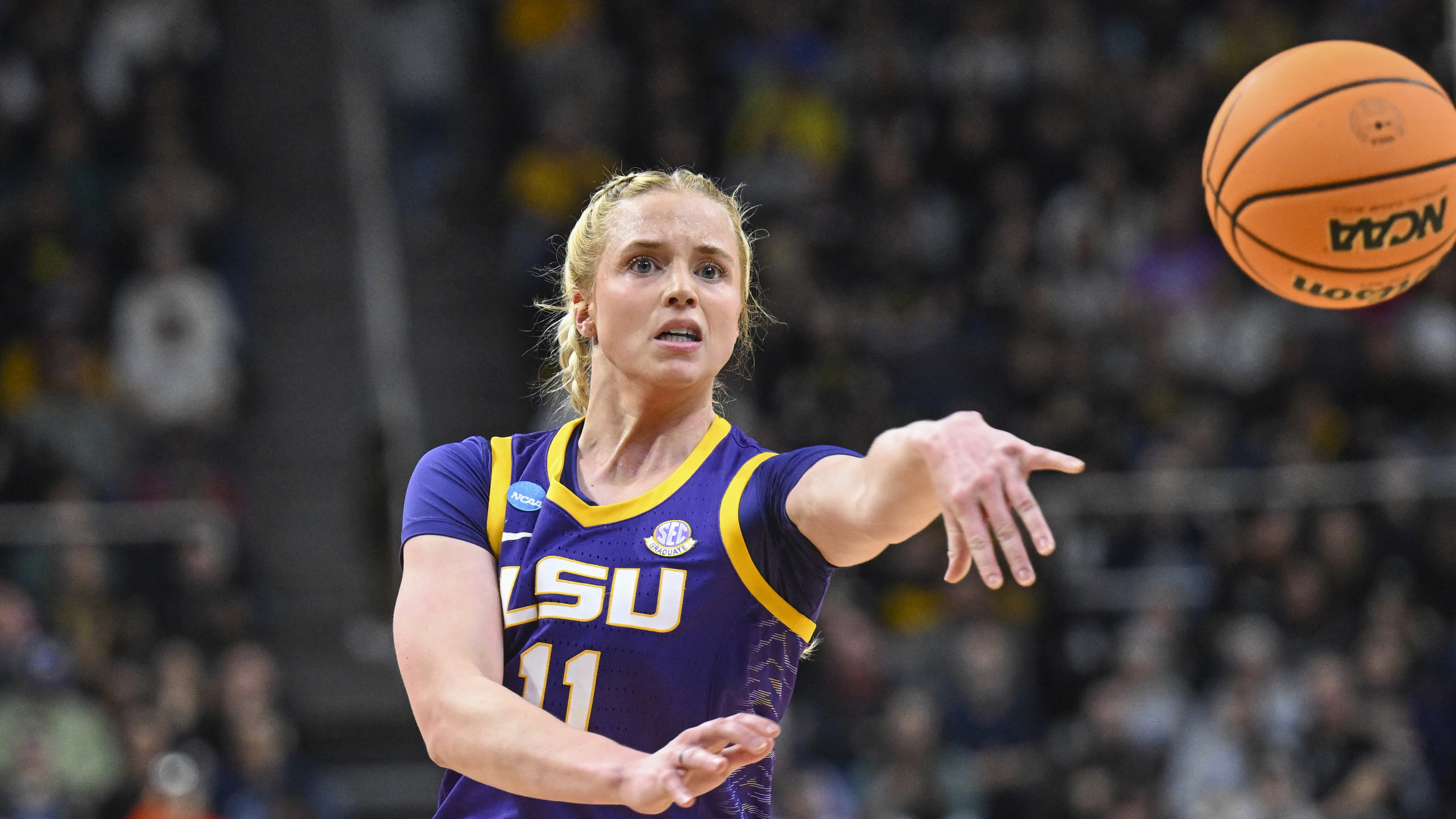Hailey Van Lith is headed to TCU for a final season after a one-year run with LSU