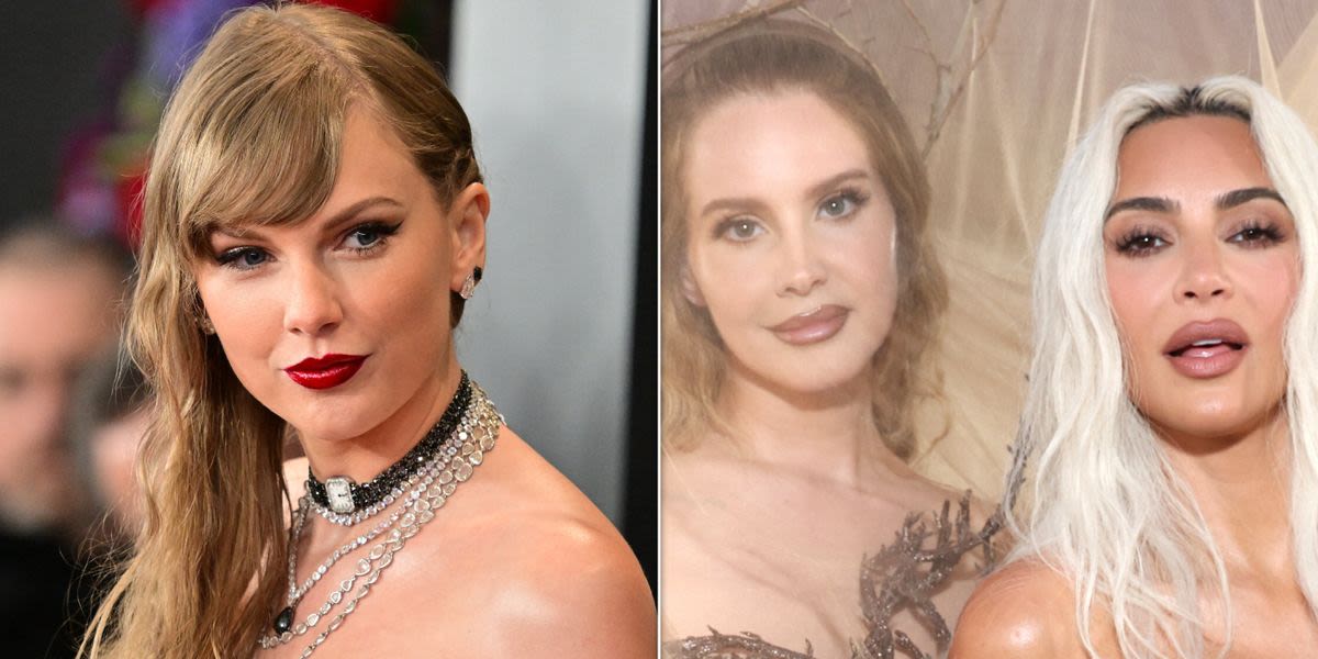 Swifties Slam Lana Del Rey For Cozying Up To Swift Nemesis Kim Kardashian At Met Gala