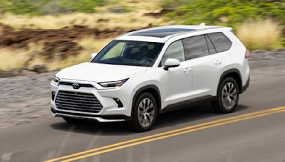 Toyota Grand Highlander and Lexus TX officially recalled over side curtain airbags