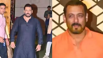 Anant-Radhika Haldi: Salman Khan Drenched In Turmeric As He Exits Venue, Changes Kurta During Function