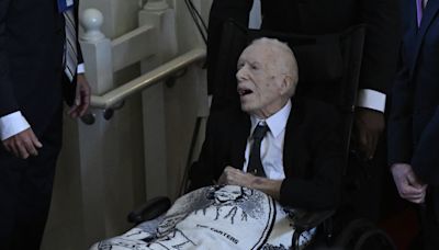 Jimmy Carter not awake every day, 15 months into hospice