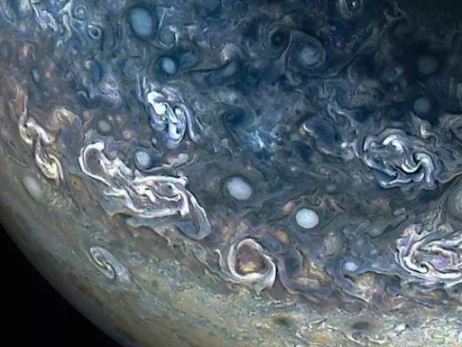 Photos: Juno spacecraft shares breathtaking pictures of Jupiter | - Times of India