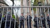 Columbia cancels in-person classes and Yale protesters are arrested as Mideast war tensions grow