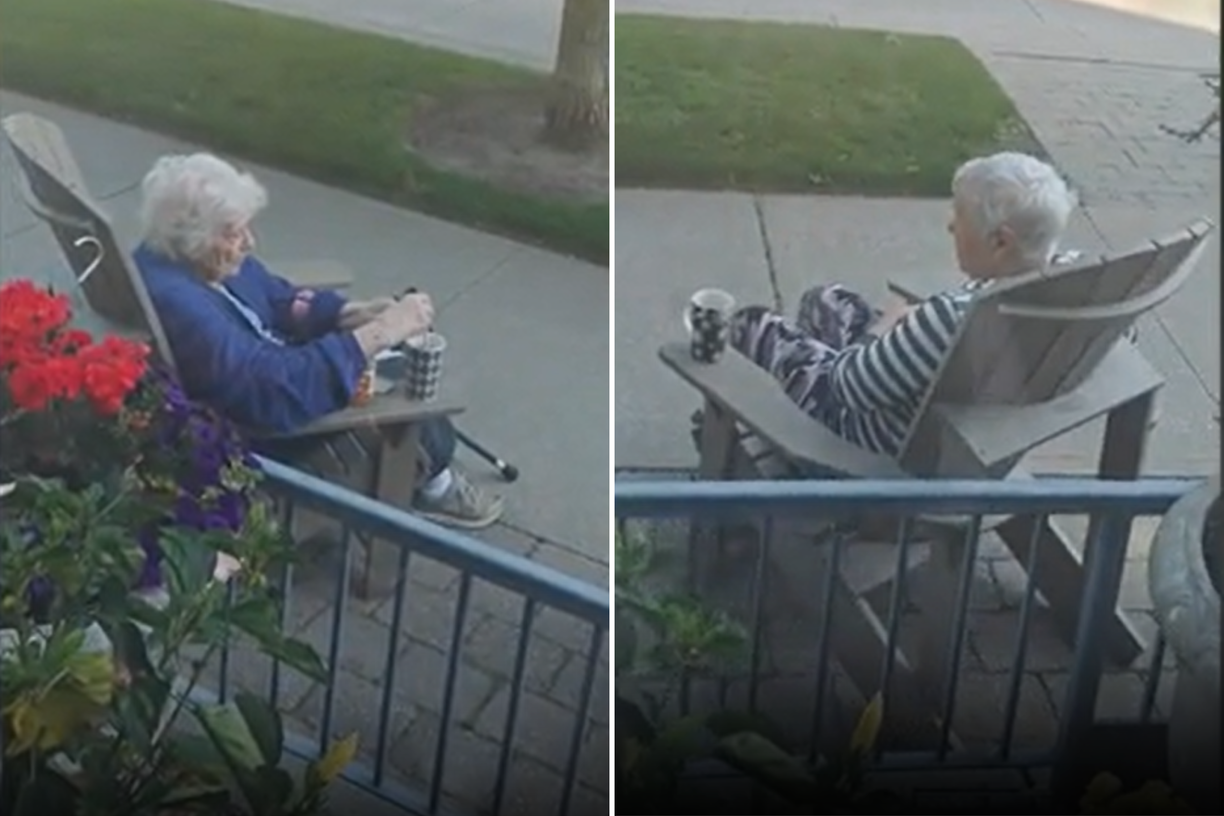 Homeowner spots two women using his outside chairs, decides to take action