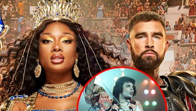 Megan Thee Stallion, Travis Kelce Kick Off NFL Season With Pepsi Ad, Queen Remake