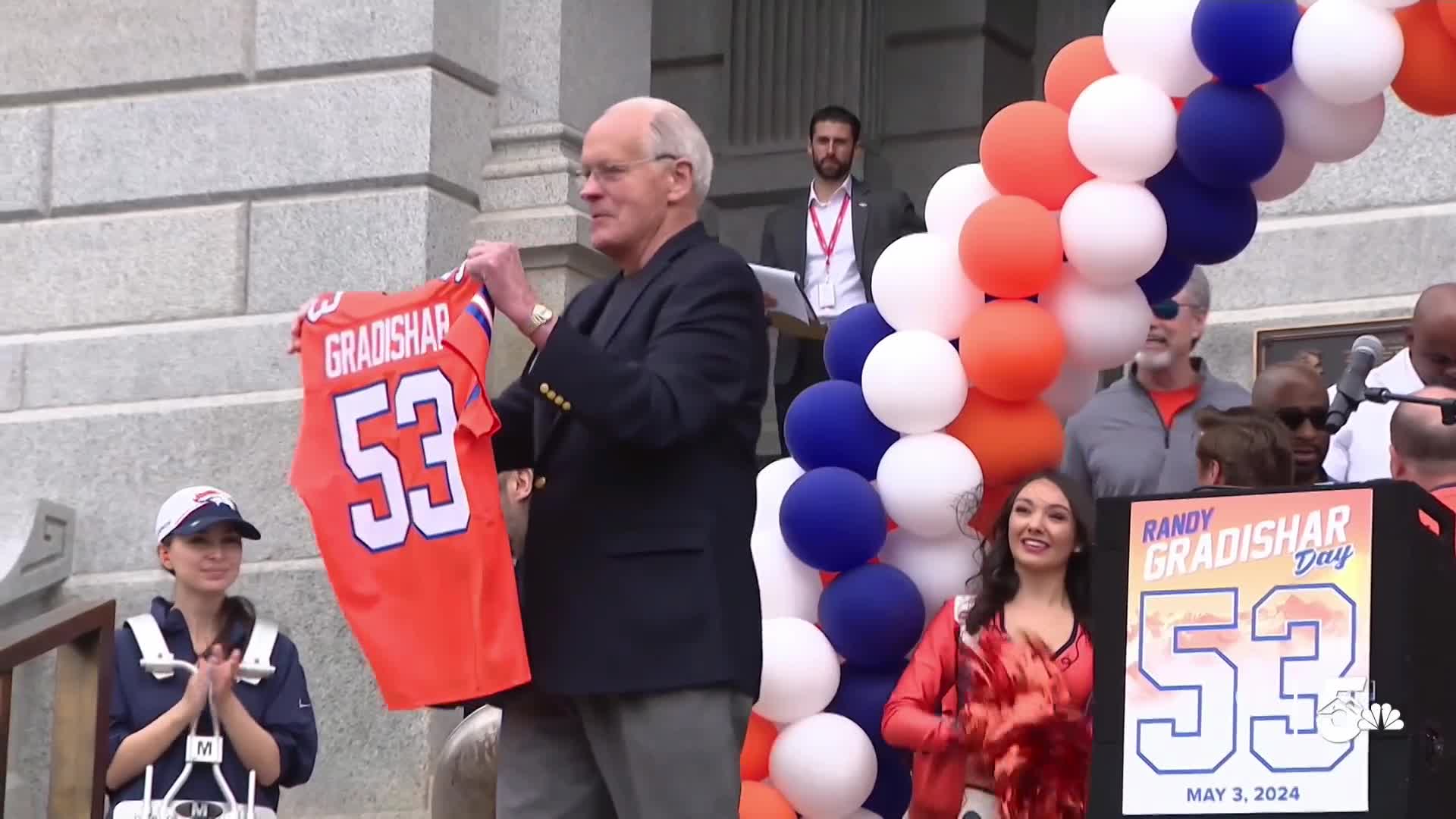 Former Bronco honored as May 3 is declared Randy Gradishar Day in Colorado