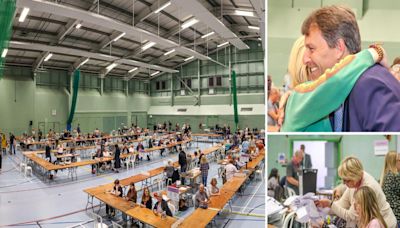 PICTURES: Conservatives hold Salisbury and East Wiltshire despite Labour landslide