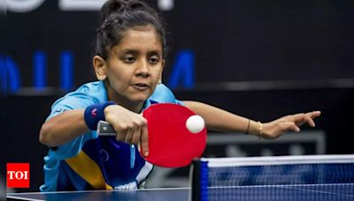 Sreeja Akula makes history, becomes the first Indian table tennis player to win WTT Contender Singles title | More sports News - Times of India