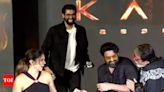 Prabhas and Amitabh Bachchan compete to help pregnant Deepika Padukone step down from the stage during 'Kalki 2898 AD ' pre-release event - Times of India