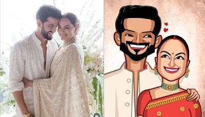 Sonakshi Sinha addresses trolling after interfaith wedding with Zaheer Iqbal, reshares adorable illustration: ‘Love is a universal language’